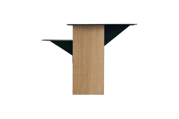 GRAFIT L - Oak side table by RADAR INTERIOR - view 3